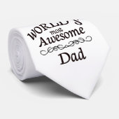 世界の最も素晴らしいパパ ネクタイ (ロール)