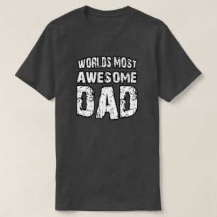 世界の最も素晴らしいパパ Tシャツ