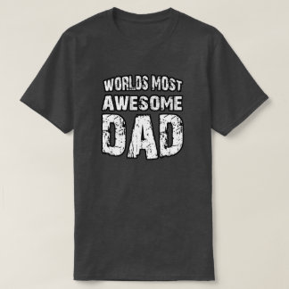 世界の最も素晴らしいパパ Tシャツ