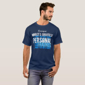世界の最も素晴らしいパーソナルトレーナーおもしろいなA009C Tシャツ (正面フル)