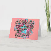 世界の最も素晴らしいボス カード (正面)