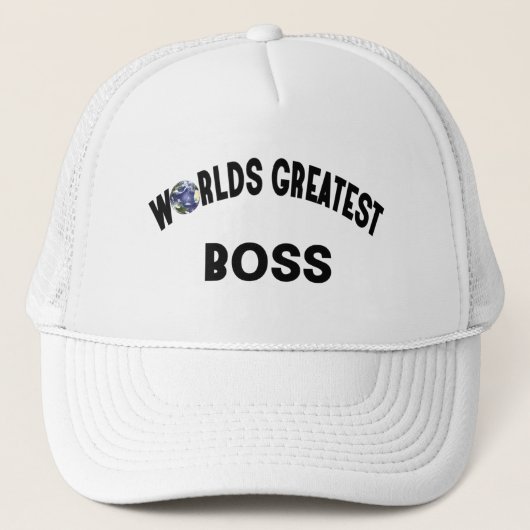 世界の最も素晴らしいボス キャップ (正面)
