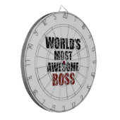 世界の最も素晴らしいボス ダーツボード (正面左)