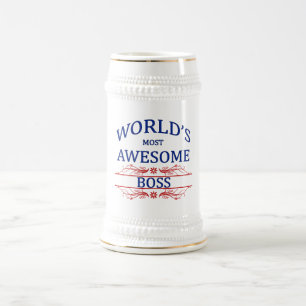 世界の最も素晴らしいボス ビールジョッキ