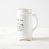 世界の最も素晴らしいボス ビールジョッキ (正面右)