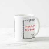 世界の最も素晴らしいレッカー車の運転者 コーヒーマグカップ (正面右)