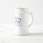 世界の最も素晴らしい作業療法士 ビールジョッキ (正面右)