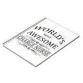 世界の最も素晴らしい充満ナース ノートブック (左側)