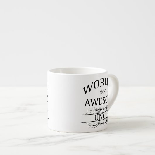 世界の最も素晴らしい叔父さん エスプレッソカップ (正面右)