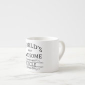 世界の最も素晴らしい叔父さん エスプレッソカップ (正面右)