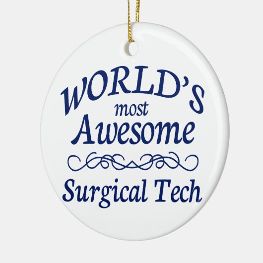 世界の最も素晴らしい外科技術 セラミックオーナメント (左)
