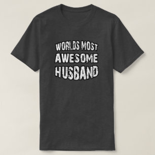 世界の最も素晴らしい夫 Tシャツ