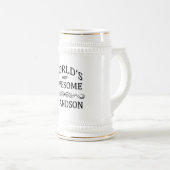 世界の最も素晴らしい孫 ビールジョッキ (正面右)