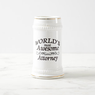 世界の最も素晴らしい弁護士 ビールジョッキ