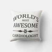 世界の最も素晴らしい心臓学医 クッション (裏面)