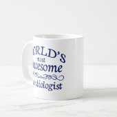 世界の最も素晴らしい心臓学医 コーヒーマグカップ (正面左)