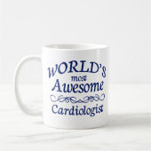 世界の最も素晴らしい心臓学医 コーヒーマグカップ (左)