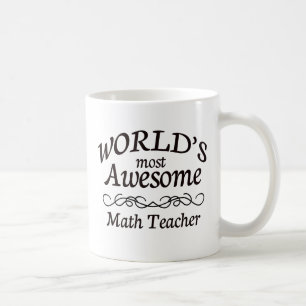 世界の最も素晴らしい数学の教師 コーヒーマグカップ