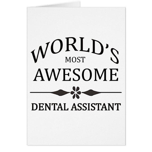 世界の最も素晴らしい歯科助手 (正面)