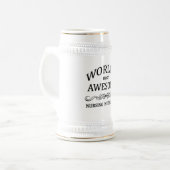 世界の最も素晴らしい看護のインストラクター ビールジョッキ (正面左)