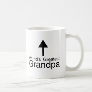 世界の最も素晴らしい祖父の矢 コーヒーマグカップ