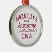 世界の最も素晴らしい缶 メタルオーナメント (右)