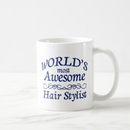 世界の最も素晴らしい美容師 コーヒーマグカップ