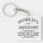 世界の最も素晴らしい義理の息子 キーホルダー (正面)