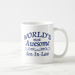 世界の最も素晴らしい義理の息子 コーヒーマグカップ