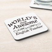 世界の最も素晴らしい英語の先生 コースター (左側)