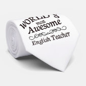 世界の最も素晴らしい英語の先生 ネクタイ (ロール)