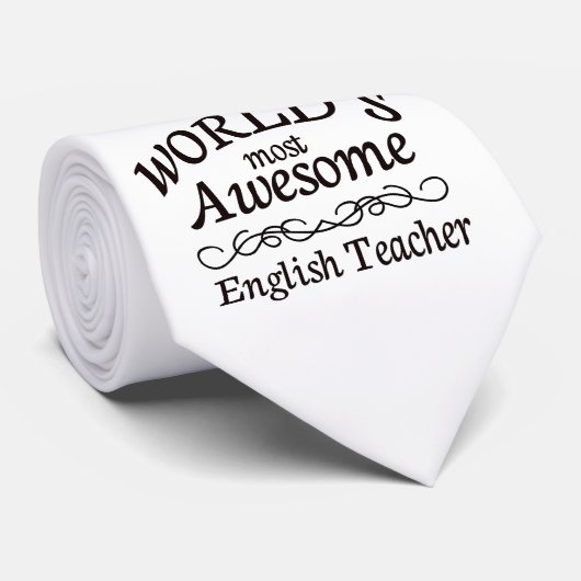 世界の最も素晴らしい英語の先生 ネクタイ (ロール)