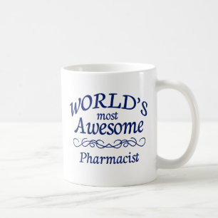世界の最も素晴らしい薬剤師 コーヒーマグカップ