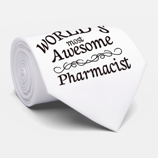 世界の最も素晴らしい薬剤師 ネクタイ (ロール)