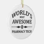 世界の最も素晴らしい薬学の技術 セラミックオーナメント (右)