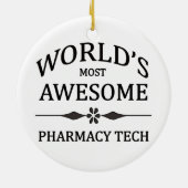 世界の最も素晴らしい薬学の技術 セラミックオーナメント (裏面)