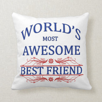 世界の最も素晴らしい親友 クッション