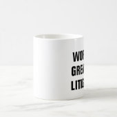 世界の最も素晴らしい訴訟当事者のマグ コーヒーマグカップ (中央)