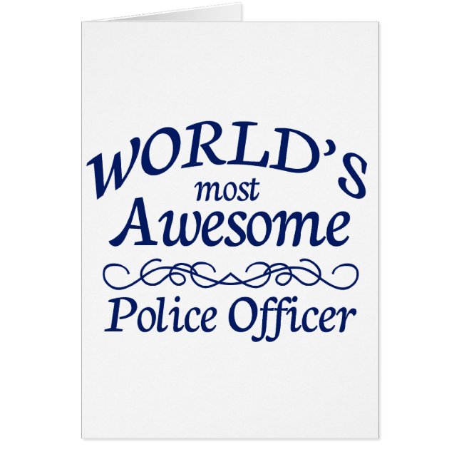 世界の最も素晴らしい警官 (正面)