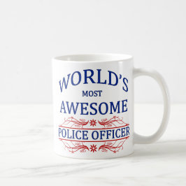 世界の最も素晴らしい警官 コーヒーマグカップ
