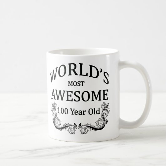 世界の最も素晴らしい100歳 コーヒーマグカップ (右)