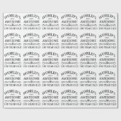 世界の最も素晴らしい100歳 ラッピングペーパー (フラット)