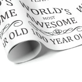 世界の最も素晴らしい100歳 ラッピングペーパー (ロールコーナー)