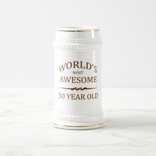 世界の最も素晴らしい50歳 ビールジョッキ