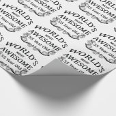 世界の最も素晴らしい55歳 ラッピングペーパー (角)