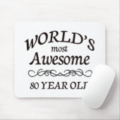 世界の最も素晴らしい80歳 マウスパッド (マウス)