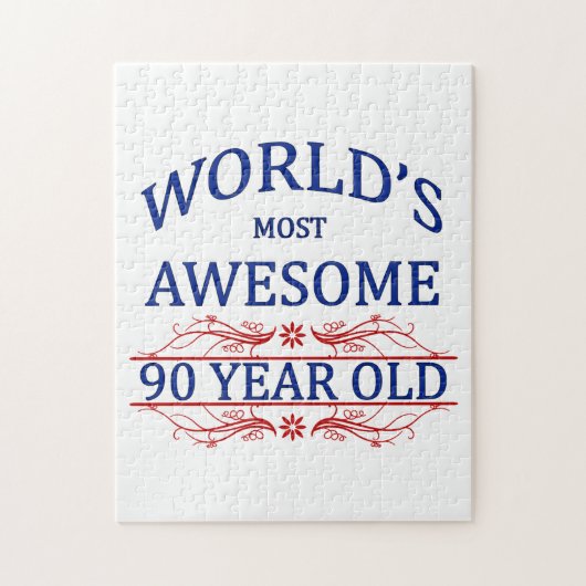 世界の最も素晴らしい90歳 ジグソーパズル (縦)