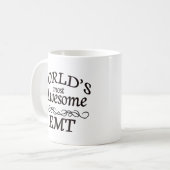 世界の最も素晴らしいEMT コーヒーマグカップ (正面左)
