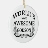 世界の最も素晴らしいGodson セラミックオーナメント (右)