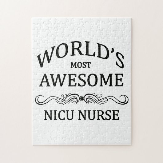 世界の最も素晴らしいNICUのナース ジグソーパズル (縦)
